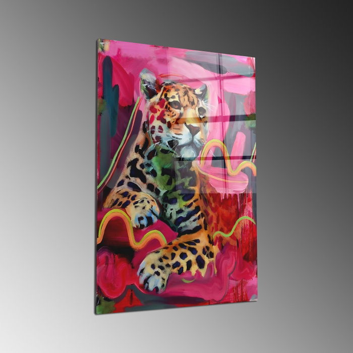 Wallity Cuadro Decorativo de Cristal Templado Multicolor 50 x 70 cm Wallity Cuadro Decorativo de Cristal Templado Multicolor 50 x 70 cm